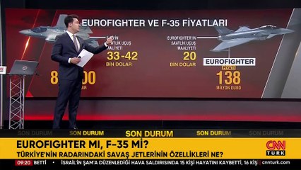 EUROFİGHTER MI, F-35 Mİ? İşte avantajları ve dezavantajları...