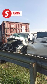 Trailer menace: Cops nab container lorry driver involved in crash