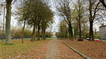 A walk along the newly cleared Carriage Drive, Pembroke Dock