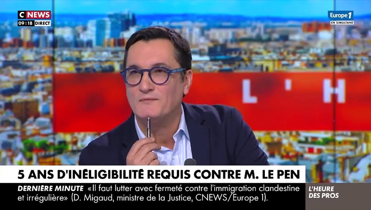 L'Heure des Pros : "Arrêtez de parler comme ça!" Pascal Praud s'en prend à Olivier Dartigolles sur CNews