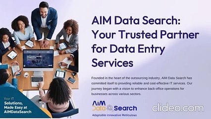 Discover AIM Data Search Your Trusted Partner in IT & BPO Services