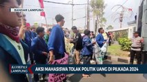 Aksi Mahasiswa Lampung Tolak Politik Uang di Pilkada 2024