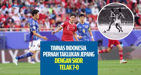 Wow! Timnas Indonesia Pernah Taklukan Jepang dengan Skor Telak 7-0