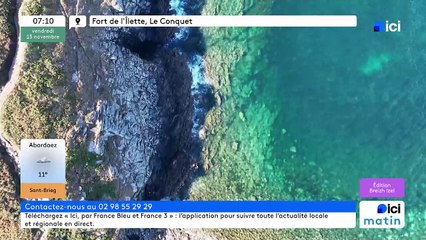 15/11/2024 - ICI Matin France Bleu Breizh Izel en vidéo