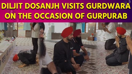 Diljit Dosanjh Visits Gurdwara in Hyderabad on Gurpurab