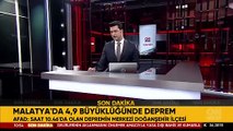 SON DAKİKA... Malatya'da 4.9 büyüklüğünde deprem!