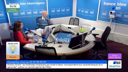 15/11/2024 - ICI Matin France Bleu Béarn Bigorre en vidéo