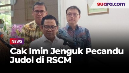 Jenguk Pecandu Judol di RSCM, Cak Imin Cerita Ada Pasien yang Sembuh tapi Kambuh Lagi