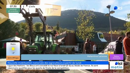 15/11/2024 - ICI Matin France Bleu Occitanie en vidéo