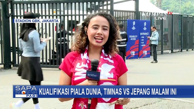 Kualifikasi Piala Dunia, Timnas Indonesia vs Jepang di GBK