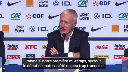 Deschamps : "On aurait dû gagner"
