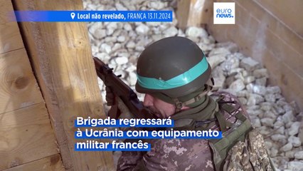 Militares franceses treinam tropas ucranianas que se vão juntar à guerra contra a Rússia