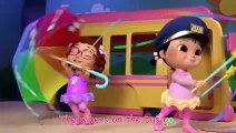 Wheels on the Bus Cece s Pretend Play Version CoComelon Nursery Rhymes Kids Songs