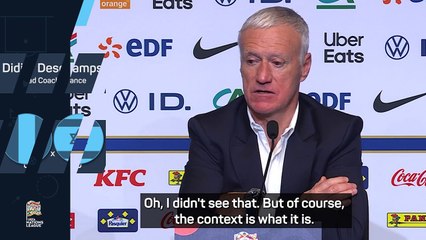 Deschamps 'expected' low turnout for France-Israel clash