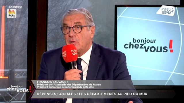 Suspension du versement du RSA : « Ce n’est pas une menace, c’est un constat », François Sauvadet