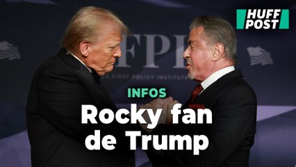 Sylvester Stallone, ravi de la victoire de Donald Trump, a osé deux comparaisons audacieuses