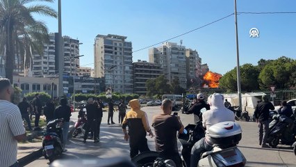 İsrail'den Hizbullah’ın kalesi Dahiye'ye hava saldırısı