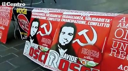 Teramo, Rosci interviene dai domiciliari e canta Bella Ciao