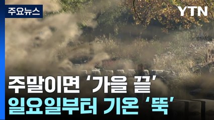 [날씨] 곳곳에 봄꽃...주말 지나면 '가을 끝' 영하 추위 온다 / YTN