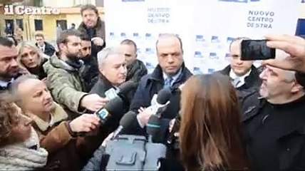 Alfano a Teramo: Chiodi indagato? Vada avanti, stiamo con lui
