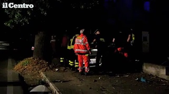 Auto fuori controllo a Mosciano, muore una ragazza di 24 anni