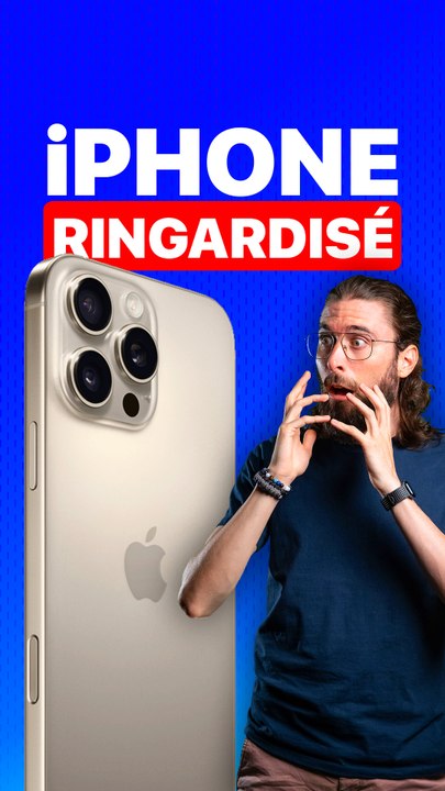 CETTE MARQUE RINGARDISE l'iPHONE😱