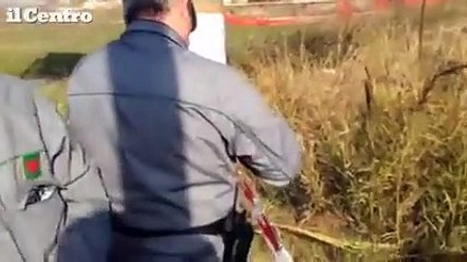 Il sequestro dell'area del Megalo 3