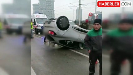 Bursa'da Makas Atan Sürücü Kazadan Sonra Taksiye Bindi, Kaçtı