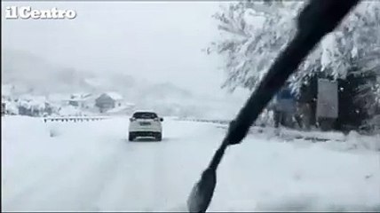 Chieti, citt? isolata dalla neve