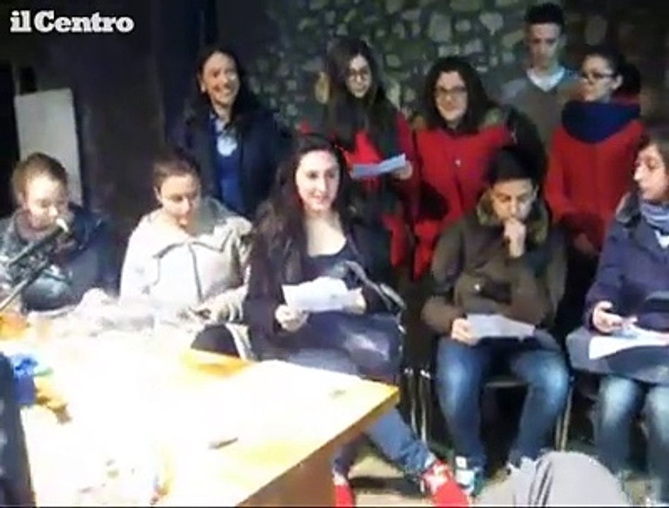 Avezzano, lo scrittore Scurati risponde agli studenti