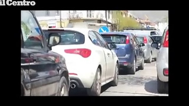 Avezzano, la nuova viabilit? manda il traffico in tilt