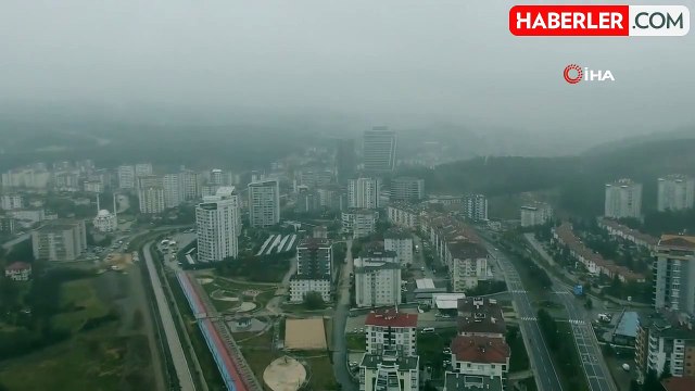 Kastamonu'da Yoğun Sis Nedeniyle Görüş Mesafesi 20 Metreye Düştü