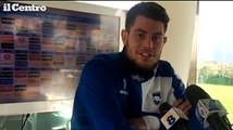 Il Pescara Calcio presenta Alberto Cerri