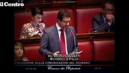 L'abruzzese Colletti (M5s) a Renzi: "Sei come Mastrota"