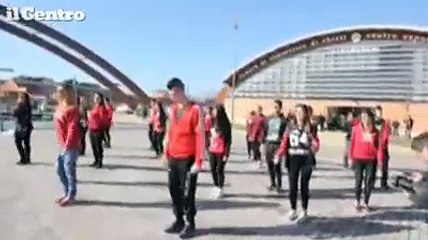 Chieti, quattro flash mob contro la violenza