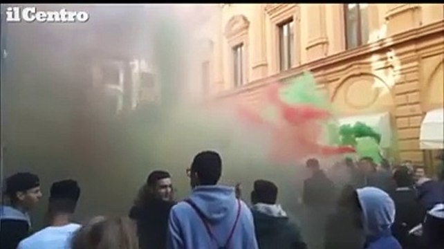 Chieti, tremila studenti in piazza contro la Provincia