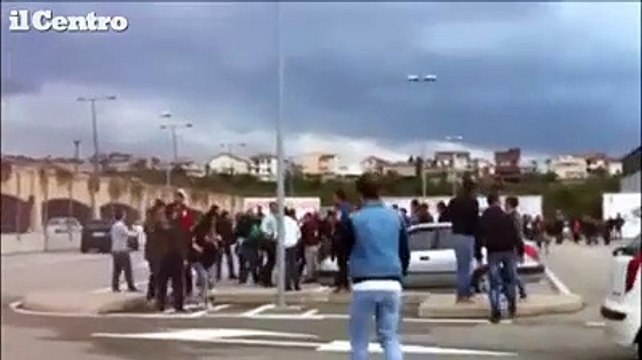 Calcio, scontri tra tifosi al termine di Torrese-Capistrello