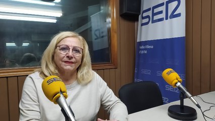 Leonor Serrano, en Radio Villena SER
