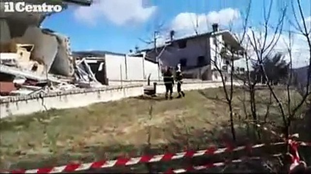 Civitella del Tronto, a Ponzano la frana fa crollare una casa