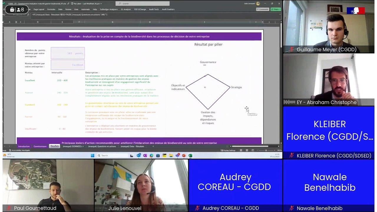 Webinaire de présentation de l'outil d’autodiagnostic « Tourisme et biodiversité » - 7/11/2024 [CGDD]