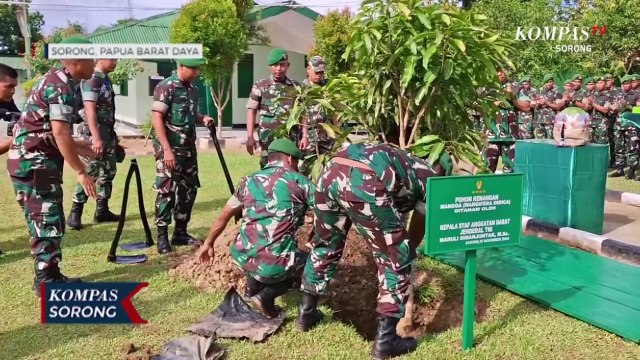 Kunjungan ke Sorong Kasad Jenderal TNI Maruli Simanjuntak Tinjau Sejumlah Program TNI AD
