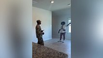 Soldier Surprises Mom During New House Walk-Through After Deployment | Happily TV