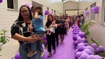 Novembro Roxo: Hospital em Sobral realiza desfile de bebês prematuros