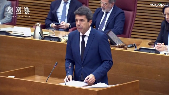 Mazón apunta a la Confederación Hidrográfica del Júcar (CHJ) : “Nadie alertó de las consecuencias desastrosas”