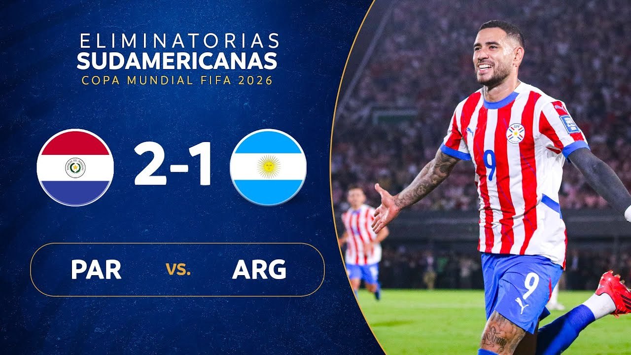 Paraguay vs Argentina (2-1) | Eliminatorias 2026 | Fecha 11