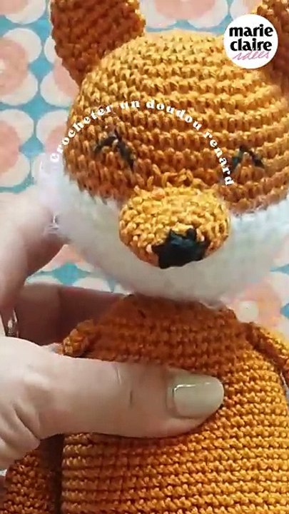 Tutoriel : crocheter un adorable doudou renard