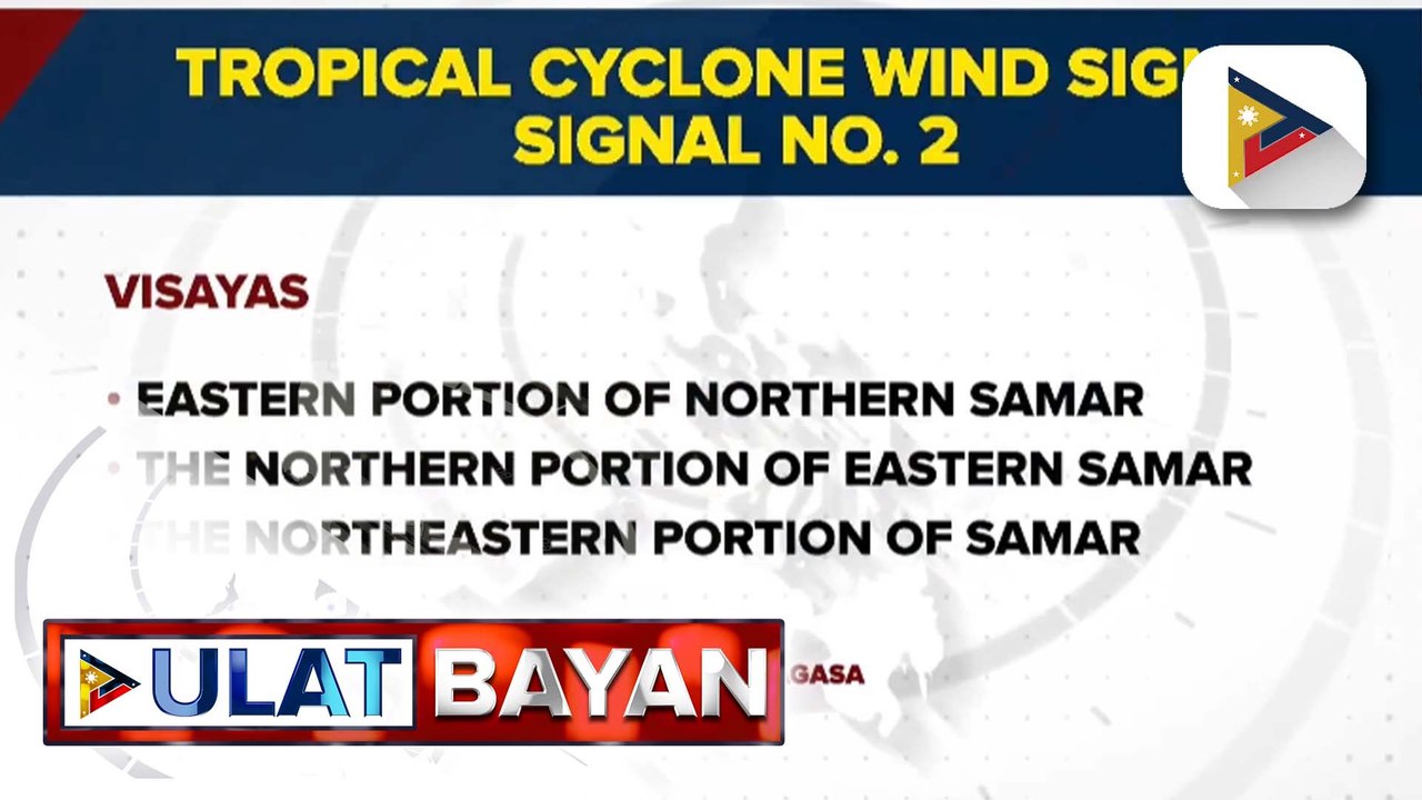 Bagyong #PepitoPH, posibleng lumakas sa typhoon category bago mag-lanfall sa Catanduanes bukas ng gabi o sa Linggo ng umaga