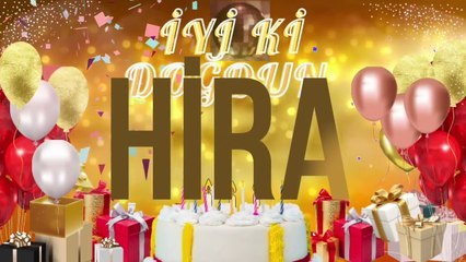 HİRA - Doğum Günün Kutlu Olsun Hira