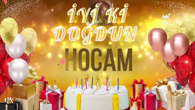 HOCAM - Doğum Günün Kutlu Olsun Hocam