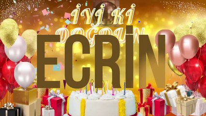 ECRİN - Doğum Günün Kutlu Olsun Ecrin